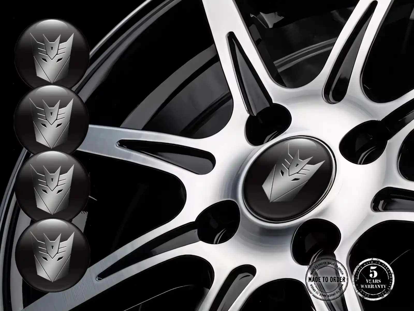 Wheel Decals Extreme Gravitational Surge Prism
